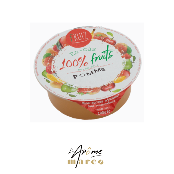 Cup 100% fruits dans les distributeurs de snacking de l'Arôme