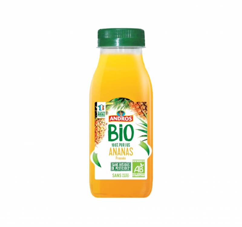 Délicieux jus de fruits Andros Bio