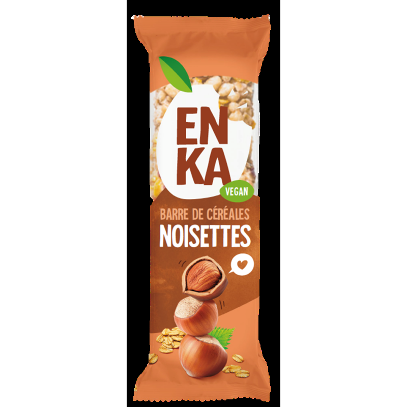 Barre de céréales noisettes Enka